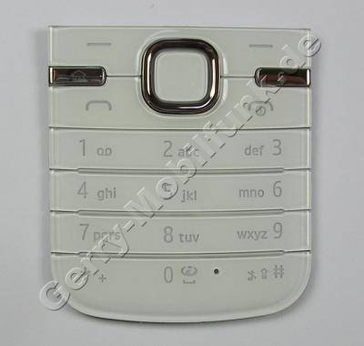 Tastenmatte wei� Nokia 6730 Classic original Tastaturmatte white