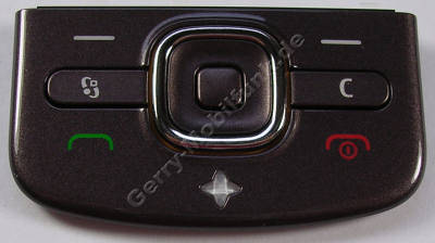 Tastenmatte Men�tasten braun Nokia 6710 Navigator original Tastatur Funktionstasten, Navitasten brown