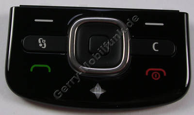 Tastenmatte Men�tasten schwarz Nokia 6710 Navigator original Tastatur Funktionstasten, Navitasten black