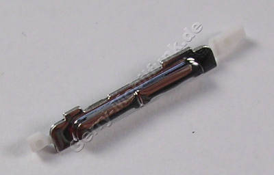 Lautst�rketaste silber Nokia C6-01 original Taste Laut/Leise silver, Tastenmatte