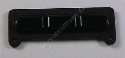 Kleine Tastenmatte schwarz chrome Nokia 7390 original Tastatur Au�en, 3er Tastenmatte black