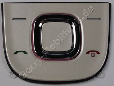 Men� Tastenmatte weiss Nokia 2680 slide original Tastatur Navigation white