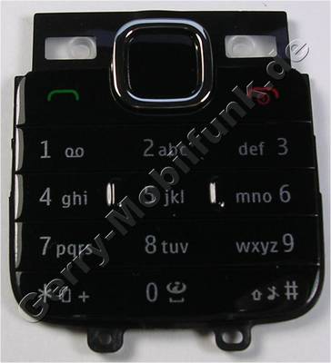 Tastenmatte schwarz Nokia C2-00 original Tastaurmatte jet black