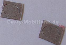Schraubenabdeckung lins  plus  rechts Displaygeh�use Samsung E330