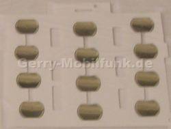Tastenfolie Samsung D600 gro�e Tastatur, Tastaturfolie Domesheet