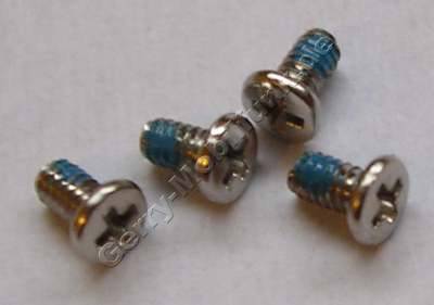 4 St�ck Schrauben Samsung D900i original obere Schrauben R�ckseite Schieber