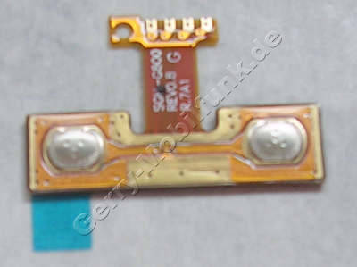 Tastenmatte Lautst�rke Samsung SGH G800 original Laut Leise Taste