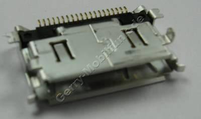 Externer Konnektor Samsung F480 original Ladeanschlu�, Headsetanschlu�, Datenkabelanschlu�, Lade Buchse