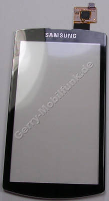 Touchscreen, Gro�e Displayscheibe Samsung SGH GT-i8910 HD  Scheibe vom Display mit Touchscreen