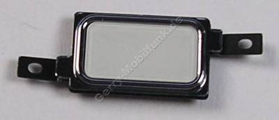 Men�taste weiss Samsung i9100 Galaxy S2 Tastenmatte zur Men�aktivierung