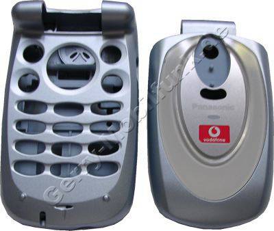Komplette Oberschale original Panasonic X60 in blau (Geh�use)