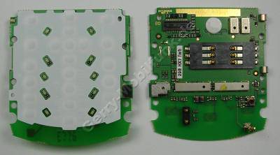 Tastaturplatine Motorola L2 Tastaturmodul, Tastaturboard, Platine voll best�ck, Simkartenleser