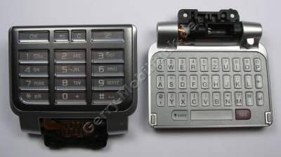Tastenmatte plus Tastaturmodul SonyEricsson P910i incl. Schanier