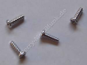 4 St�ck Schrauben 1,4x4,5 SonyEricsson K610i original Ersatzteil