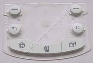 Tastenmatte Schieber wei� SonyEricsson W900i Men�tasten