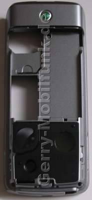 Geh�userahmen SonyEricsson K510i original Rahmen, Cover Geh�usetr�ger dunkelgrau/silbergrau incl. Antenne