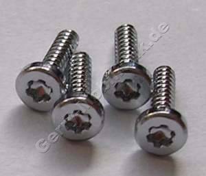 4 St�ck Schrauben l�nge 6,5mm SonyEricsson P1i original Schraubenset