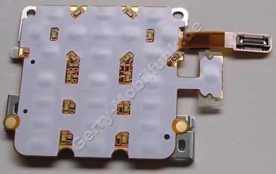 Tastaturfolie SonyEricsson W880i original DomeSheet, Flexfolie der Tastatur, Tastaturmodul mit Tr�ger