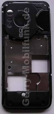 Unterschale schwarz orange SonyEricsson W610i original Cover, Geh�userahmen, Geh�usetr�ger
