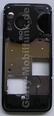 Unterschale schwarz silber SonyEricsson W610i original Cover, Geh�userahmen, Geh�usetr�ger