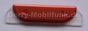 Tastenmatte Lautst�rke schwarz orange SonyEricsson W610i original Tastatur Laut / Leise