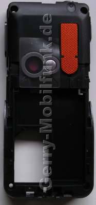 Unterschale schwarz SonyEricsson V630i original Cover, Geh�userahmen, Geh�usetr�ger mit Kamerascheibe