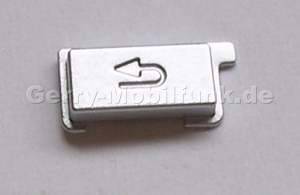 Zur�ck Taste silber SonyEricsson M600i original Backkey