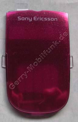Kleine Displayscheibe pink SonyEricsson Z310i, original Scheibe vom Au�en Display