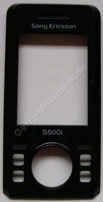Oberschale schwarz Schieber SonyEricsson S500i original Cover