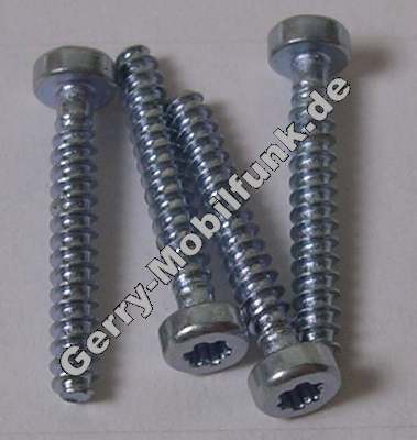 4 St�ck Schrauben 1,8 x 12,5mm SonyEricsson P990i original Schraubenset, Schrauben der Oberschale vorne