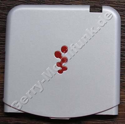 Abdeckung Unterschale silber weiss SonyEricsson W580i original Cover, R�ckenschale