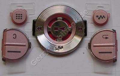 Navigationstasten pink SonyEricsson W580i original Tastenmatte Navigation, Men�tasten