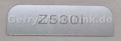 Logolabel au�en SonyEricsson Z530i original Logobatch