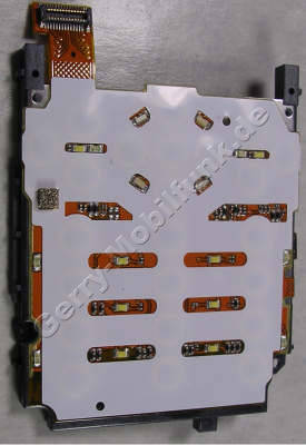 Tastaturmodul SonyEricsson K770i original Tastaturplatine mit Tastatur träger, LEDs und Seitenschalter