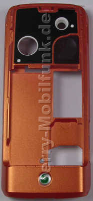 Unterschale SonyEricsson W200i Orange, Geh�userahmen, Cover incl. Antenne