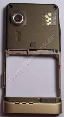 Unterschale bronze SonyEricsson W910i original Cover, Geh�userahmen Geh�usetr�ger