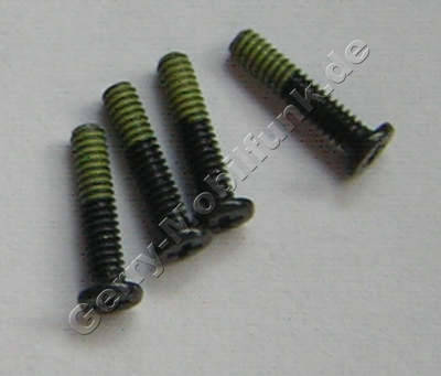 4 Stück Schrauben 6,5 x 1,4 SonyEricsson W910i original Schraubenset