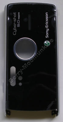 Unterschale silber/blau SonyEricsson K850i original Gehäusrahmen mit blauem Ring
