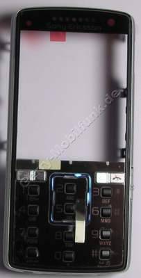 Oberschale schwarz/blau SonyEricsson K850i original Oberschale mit blauer Navigationstaste