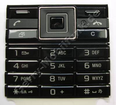 Tastenmatte schwarz SonyEricsson C902i original Tastatur latin black