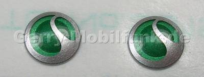 2 St�ck Logolabel rund 5,5mm SonyEricsson PC300i rundes SonyEricsson Symbol