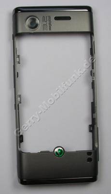 Unterschale grau, Gehäuserahmen SonyEricsson W595i Backcover, Akkuträger grey