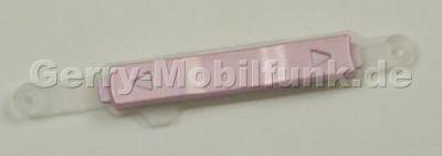 Lautst�rketaste pink SonyEricsson W595i Laut/Leise Tastenmatte peach pink