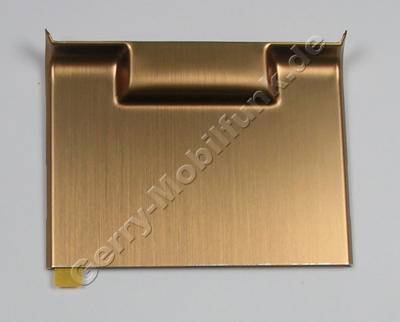 Abdeckung gold SonyEricsson C905 hintere Abdeckung vom Slide f�r goldfarbige Ger�teversion, Deko Plate black