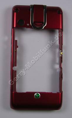 Unterschale rot SonyEricsson W995i original Backcover, Geh�usetr�ger red