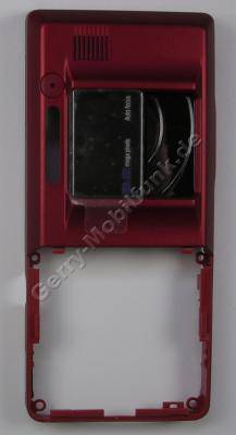 Abdeckung Antenne rot SonyEricsson K810i original Cover der Antenne, Antennengehäuse mit Abdeckung der Kamera, Kameraklappe, Kameraschieber puls red