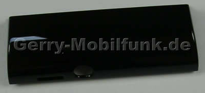 Hintere Abdeckung Mittelschale schwarz SonyEricsson Satio Blende über Kamera black