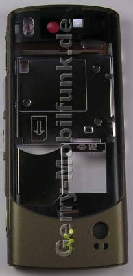Unterschale SonyEricsson W902i grün Gehäuserahmen, Cover incl. Antenne green