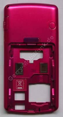 Unterschale Tastatur pink LG KG800 Chocolate, Gehäuserahmen zur Aufnahme des Akku