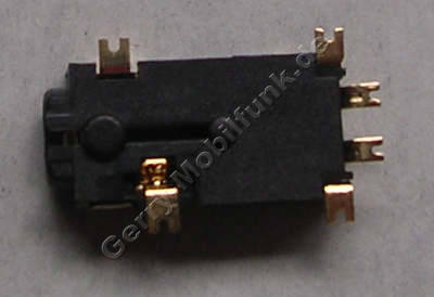 Headset Konnektor LG F3000 original Anschlu�buchse vom Kopfh�hrer